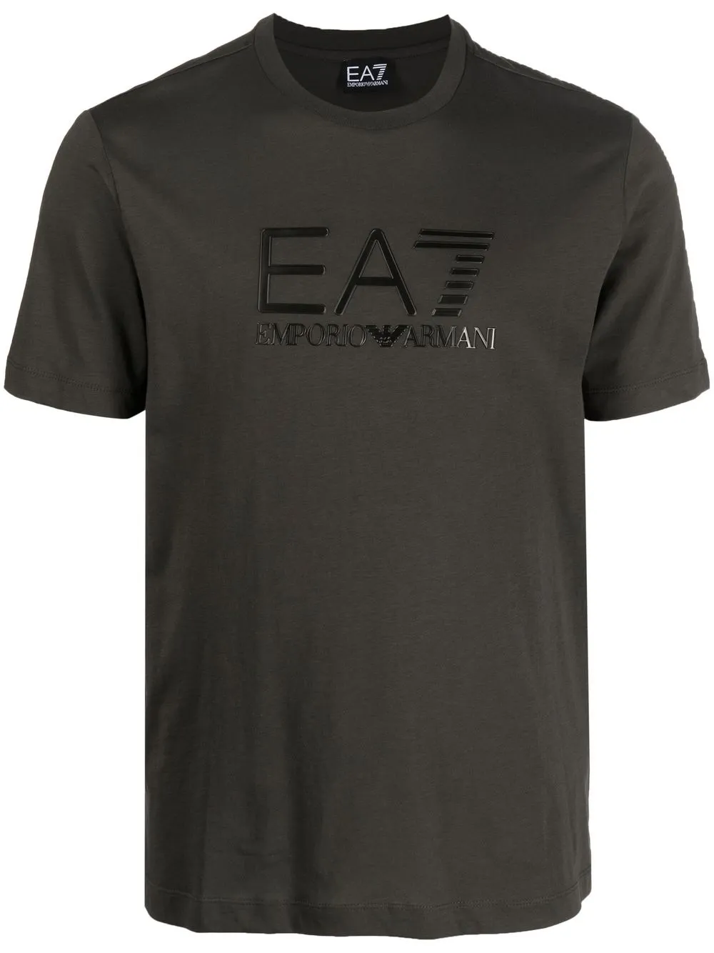 

Ea7 Emporio Armani playera con logo estampado - Negro