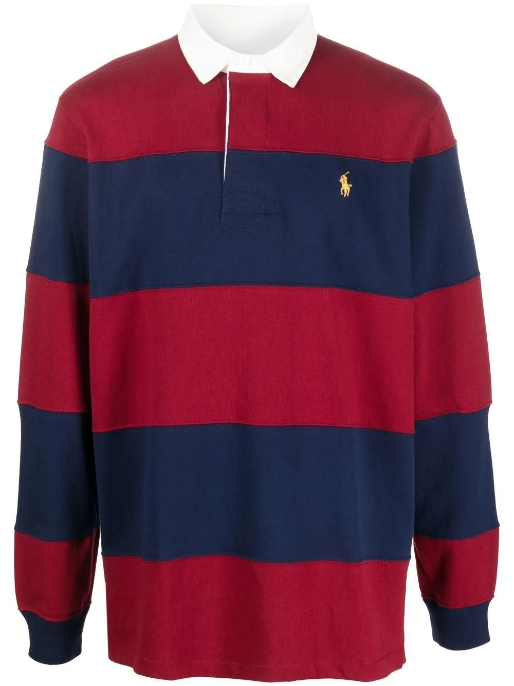 Polo Ralph Lauren long-sleeve Stripe Polo Shirt - Farfetch