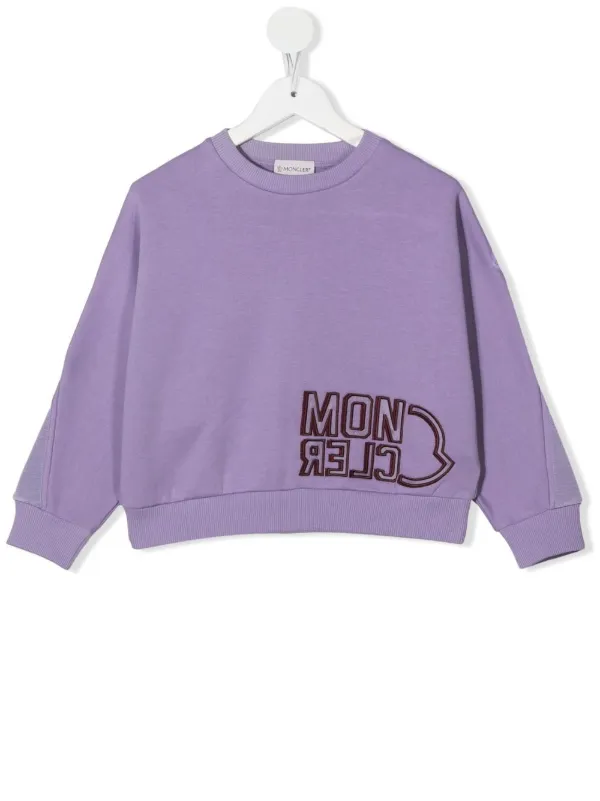 【12Y】モンクレールアンファン☆ロゴスウェットシャツ♪ Moncler Enfant モンクレール・アンファン ロゴ スウェットシャツ