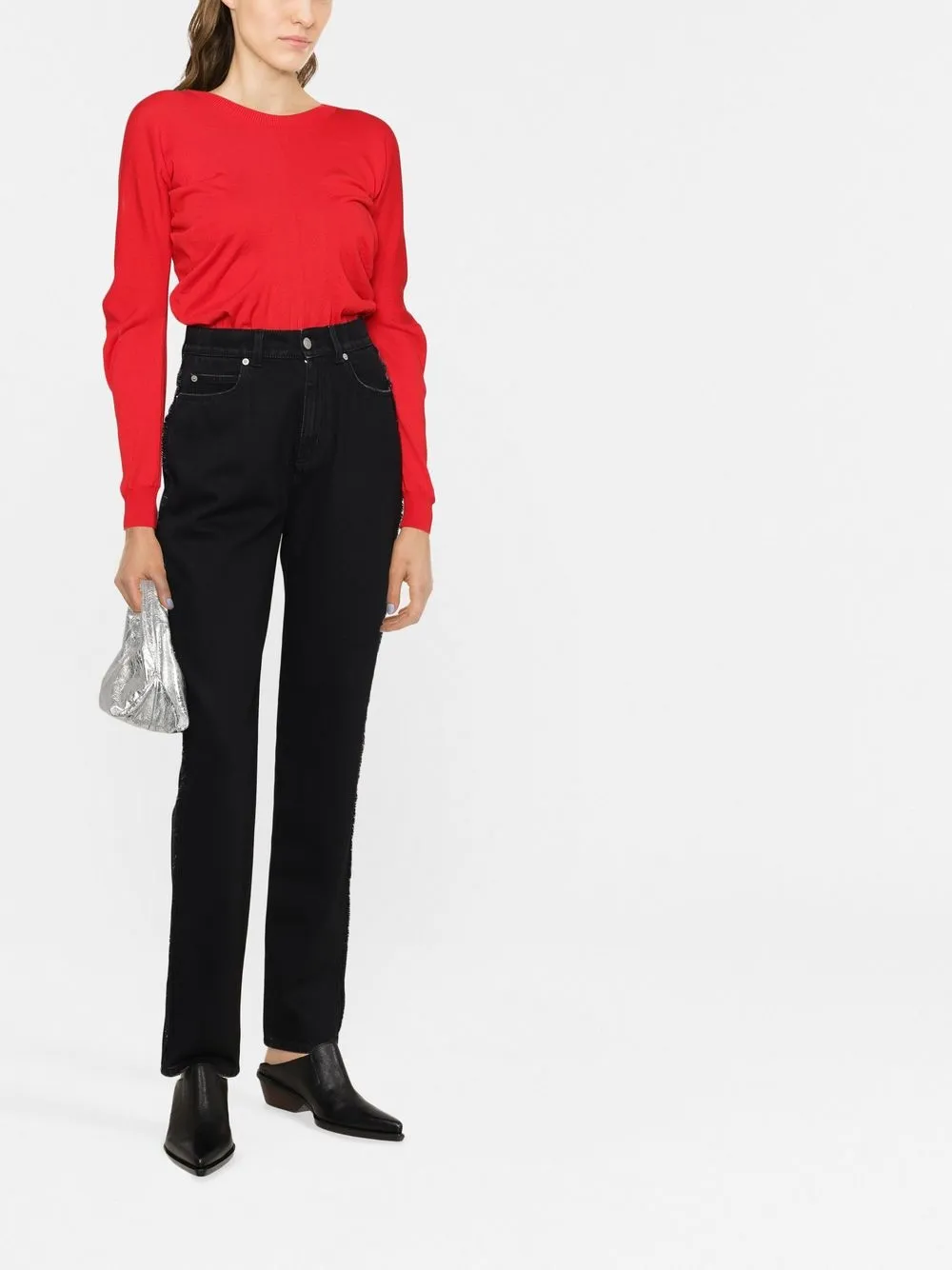 Alexander McQueen Straight jeans - Zwart