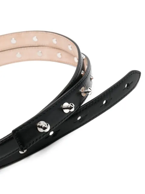 Alexander McQueen studded leather belt 7186881BREE - 1