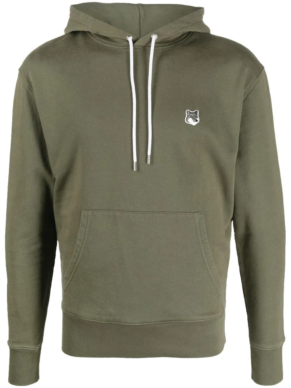 

Maison Kitsuné hoodie con logo estampado - Verde