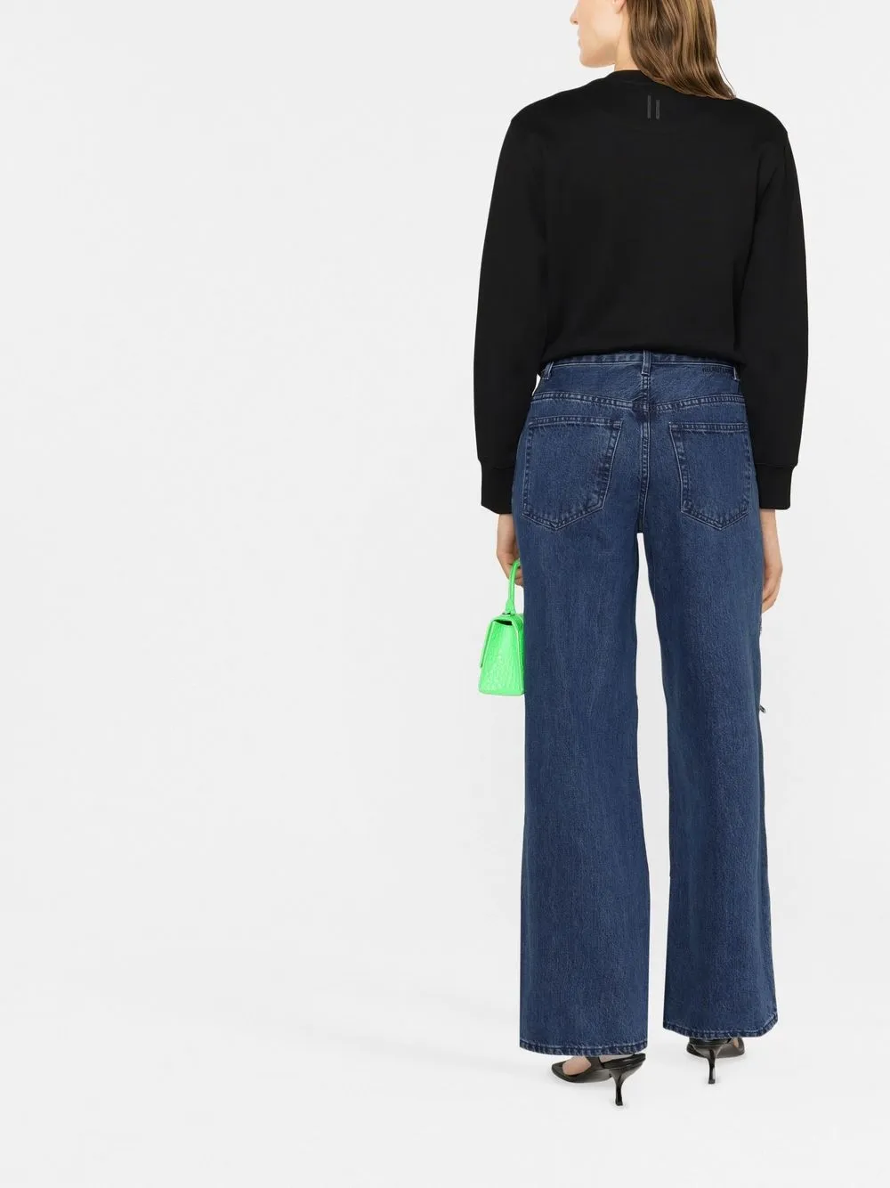  Helmut Lang Jeans Mit Reißverschlussdetail   Blau 