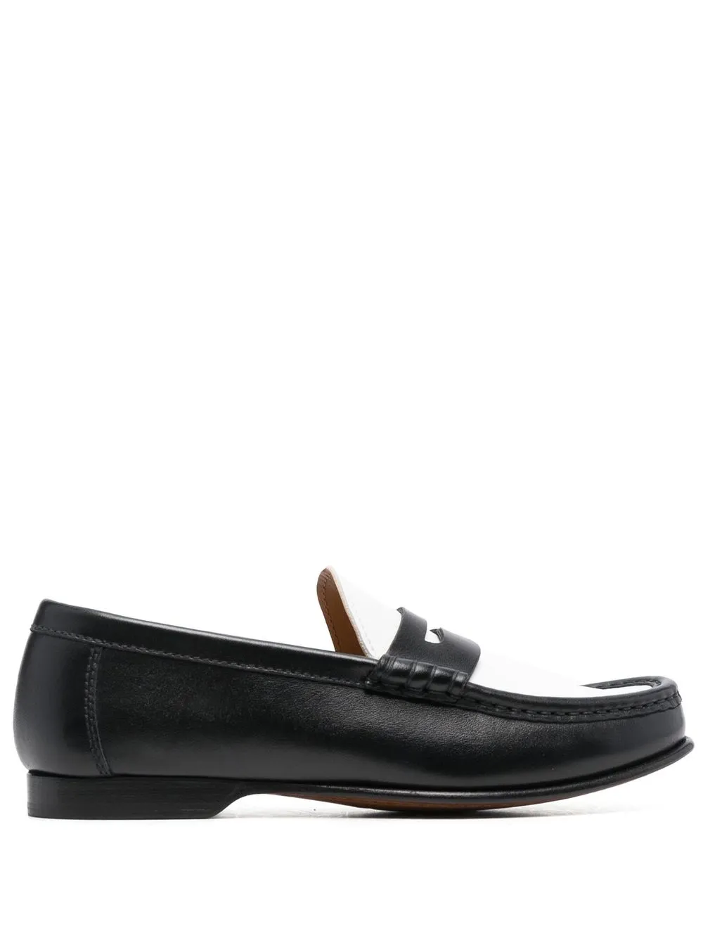 

Ralph Lauren Collection Chalmers colour-block loafers - Black