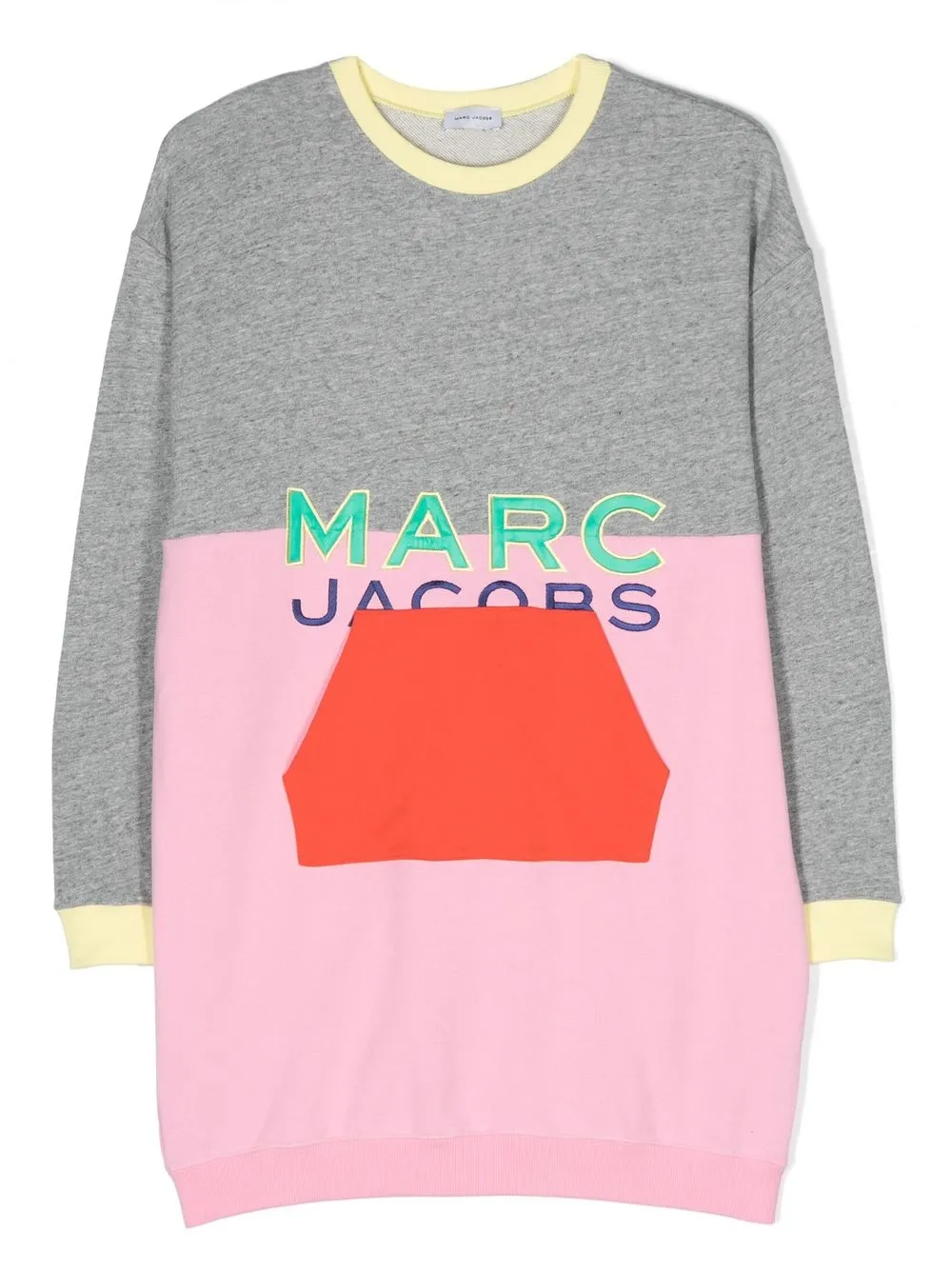 

Marc Jacobs Kids vestido deportivo con logo estampado - Rosado