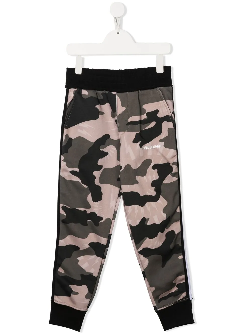 

Neil Barrett Kids pants con estampado militar - Neutro