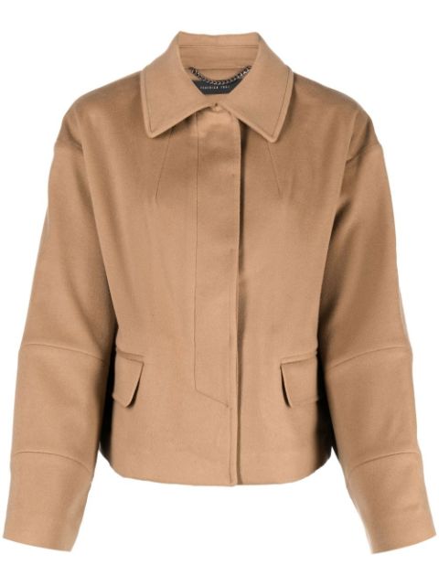 Federica Tosi rear fringe-detail jacket