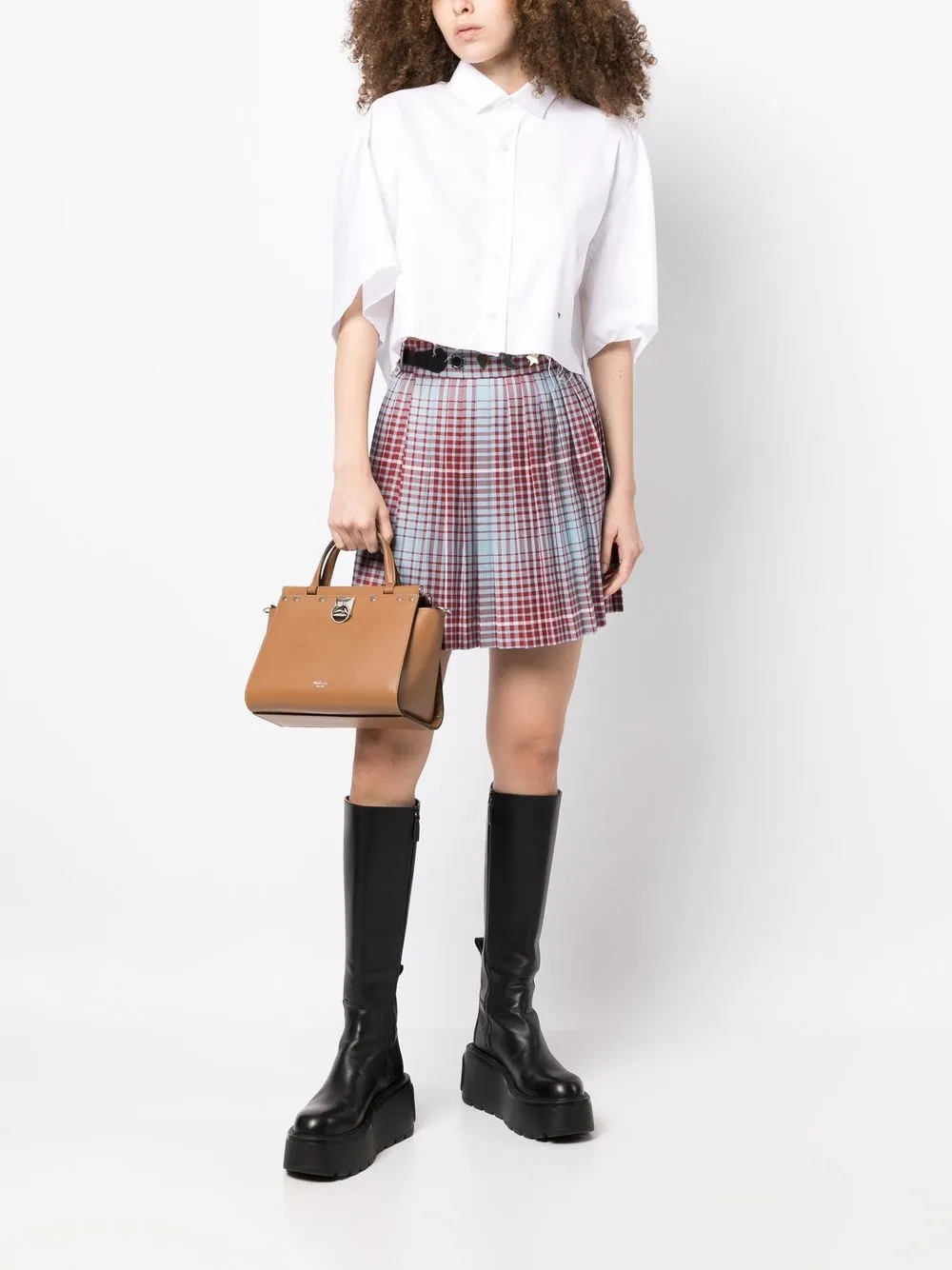 Mulberry Iris leren shopper - Bruin