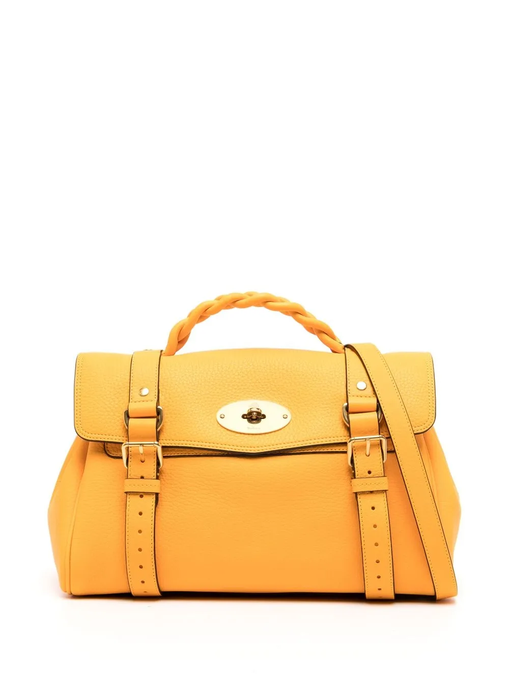 

Mulberry Alexa leather satchel bag - Yellow