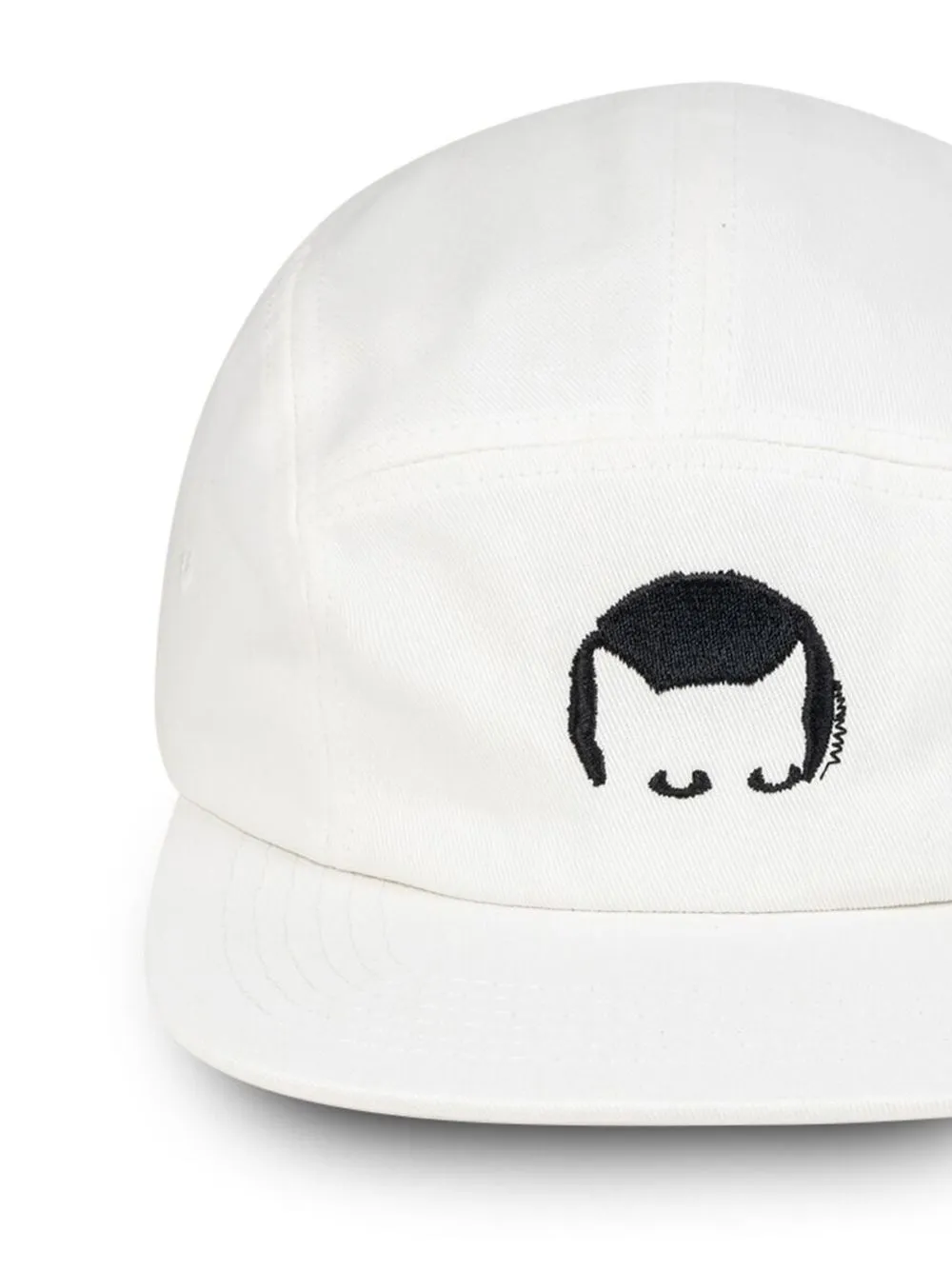 Gutter Cat Gang Embroidered-logo Cap In White