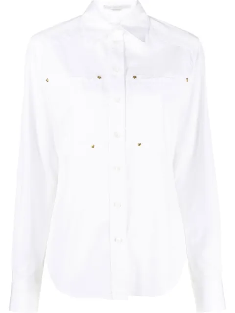 Stella McCartney patch-pocket workwear shirt