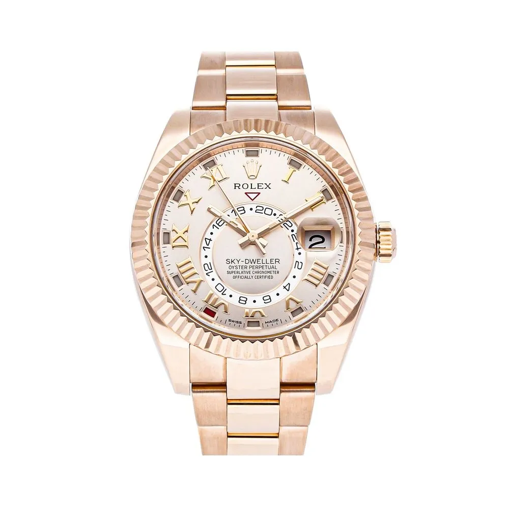 

Rolex 2016 pre-owned Sky-Dweller 42mm - Pink