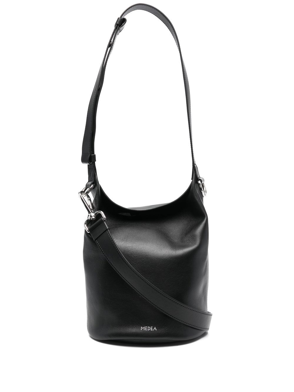 

Medea logo-lettering leather shoulder bag - Black