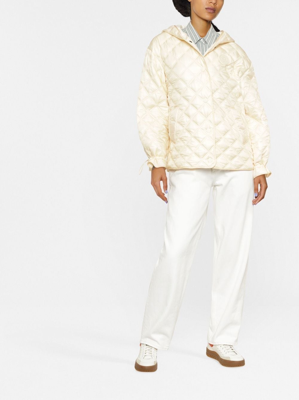 TWINSET diamond-quilted Puffer Jacket - Farfetch