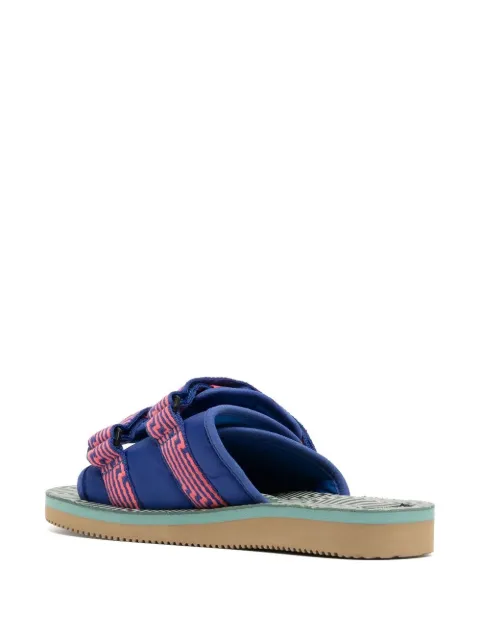 Suicoke MOTO jacquard touch-strap sandals OG056JC01 - 2