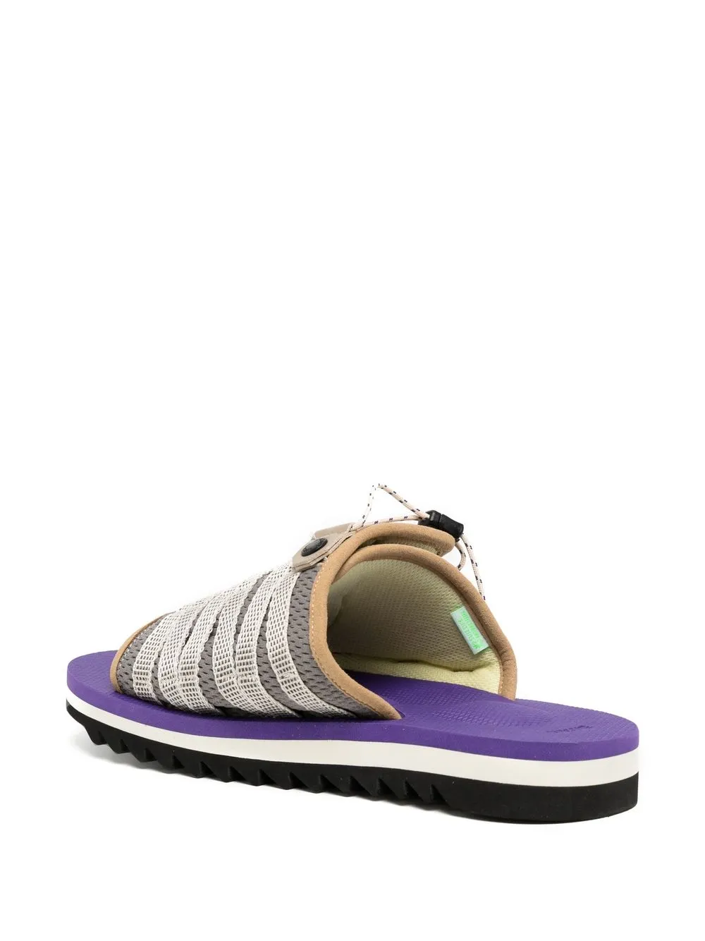 Shop Suicoke Dao-2 Drawstring-strap Sandals In Purple