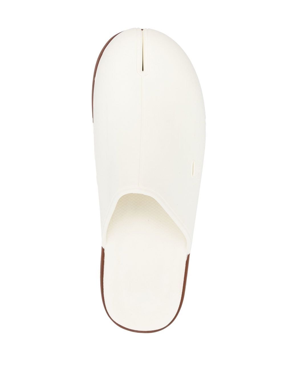 Shop Suicoke Polk Split-toe Clog Sandals In White