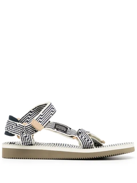 Suicoke DEPA-JC jacquard-strap sandals