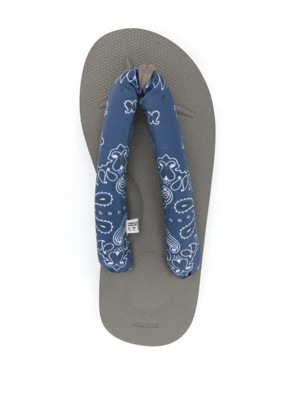 Suicoke GTA thong-strap Sandals | Blue | FARFETCH GE