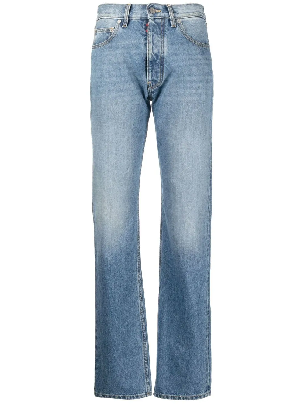 

Maison Margiela jeans rectos con cuatro costuras - Azul