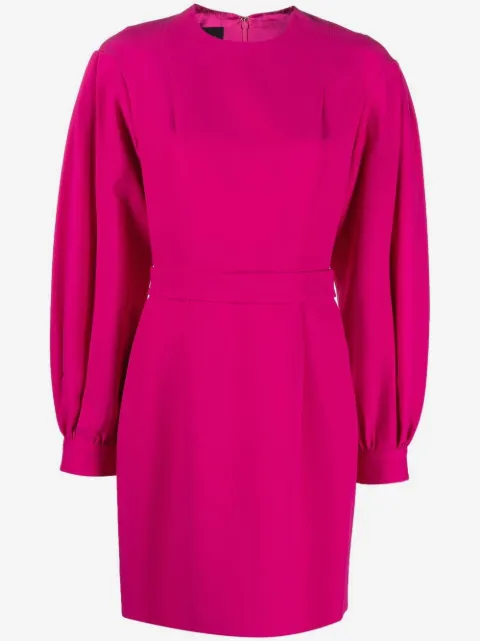 Giovanni Bedin Vestido slim com mangas bufantes