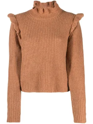 See by Chloe Long Sleeve Sweater in Buttercream store M