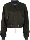 Diesel G-Noak zip-up bomber jacket - Brown