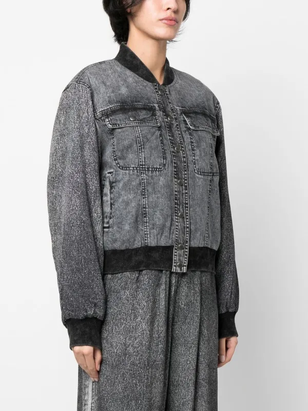 Diesel denim bomber jacket Clearance