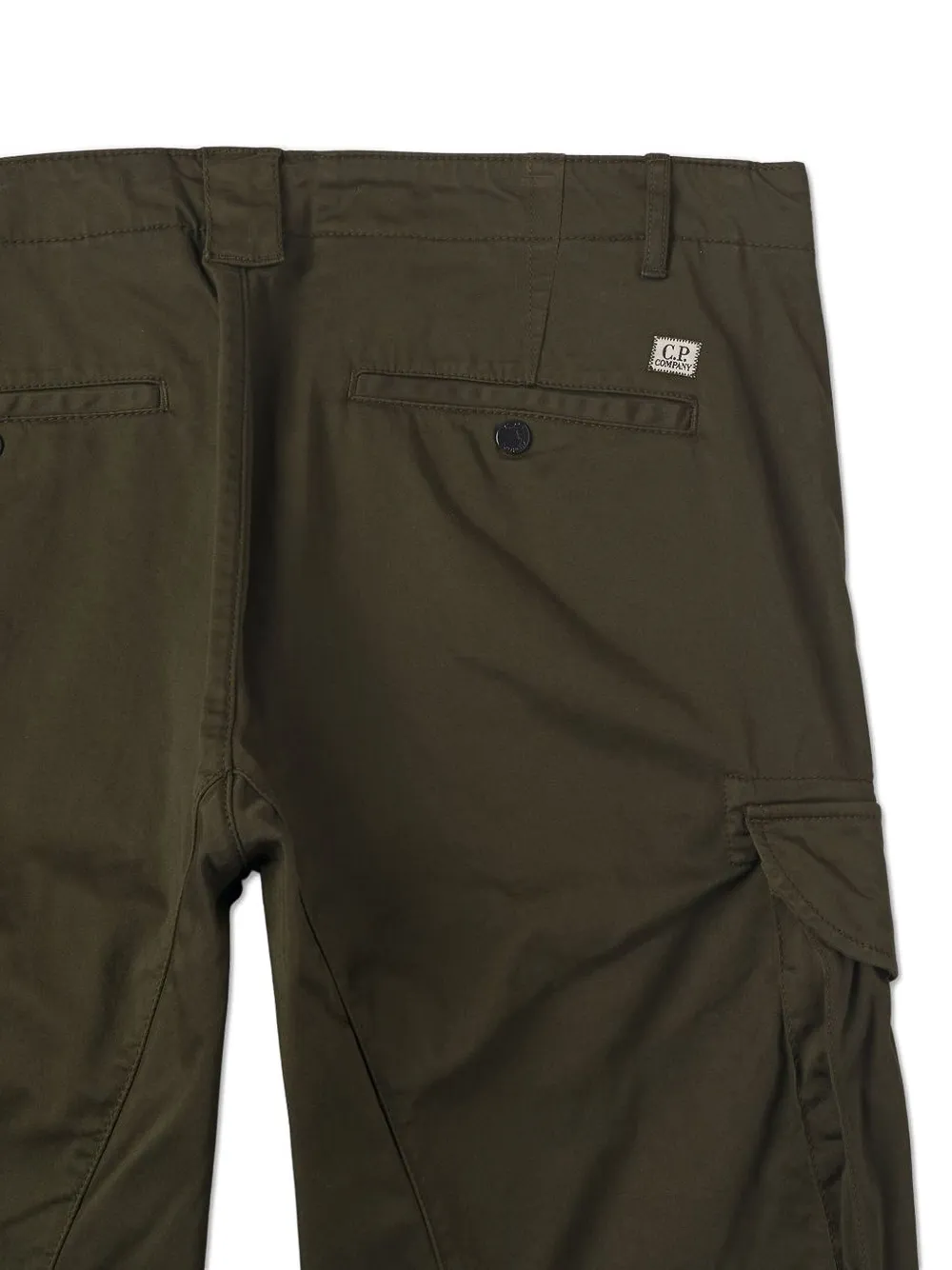 C.P. Company Shorts met Lens-detail Groen