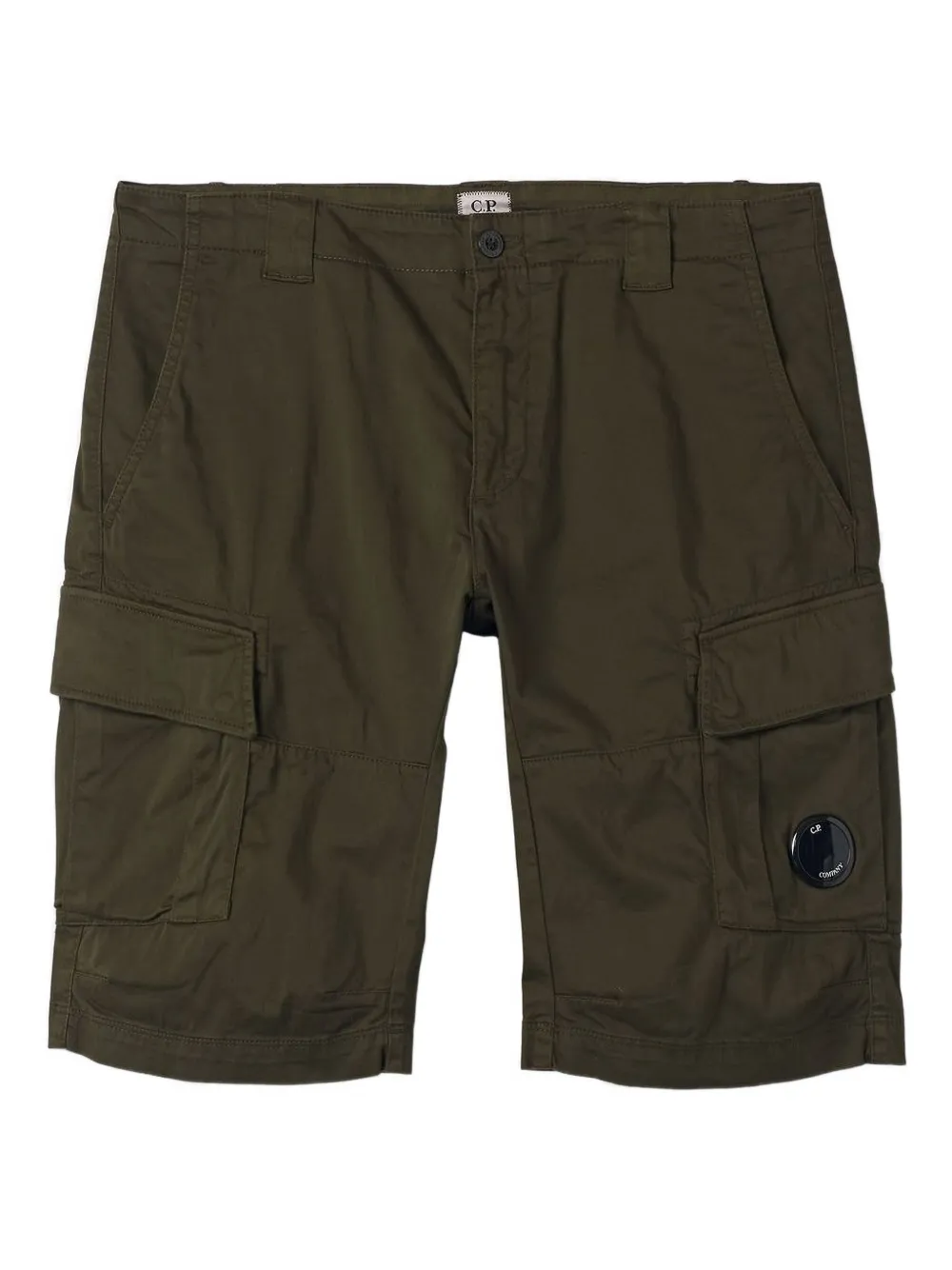 C.P. Company Lens-detail shorts | Green | Image 1