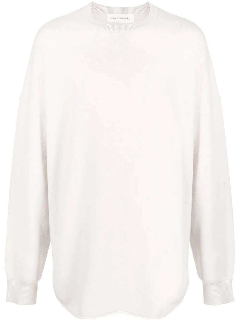 

extreme cashmere crew-neck knitted jumper - Neutrals