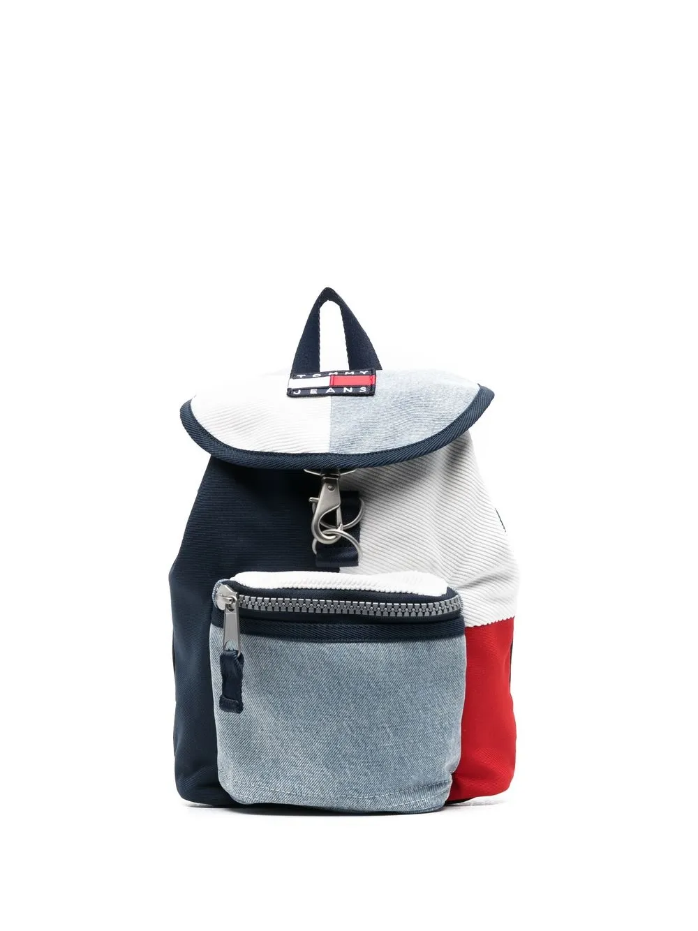 

Tommy Jeans colour-block denim backpack - Blue