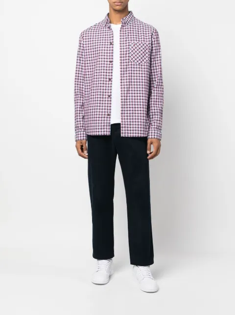 Tommy Jeans قميص بأزرار وطبعة كاروهات مضفرة