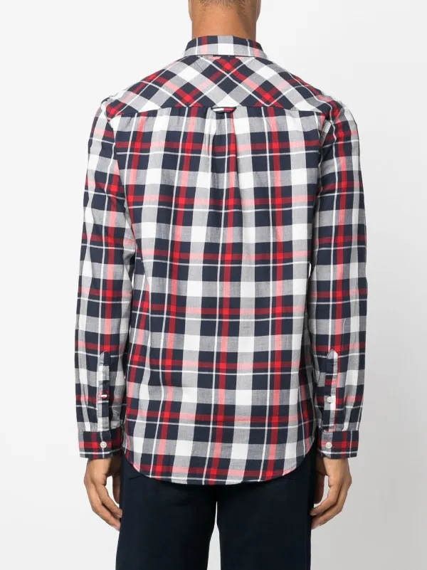 Tommy jeans check shirt top