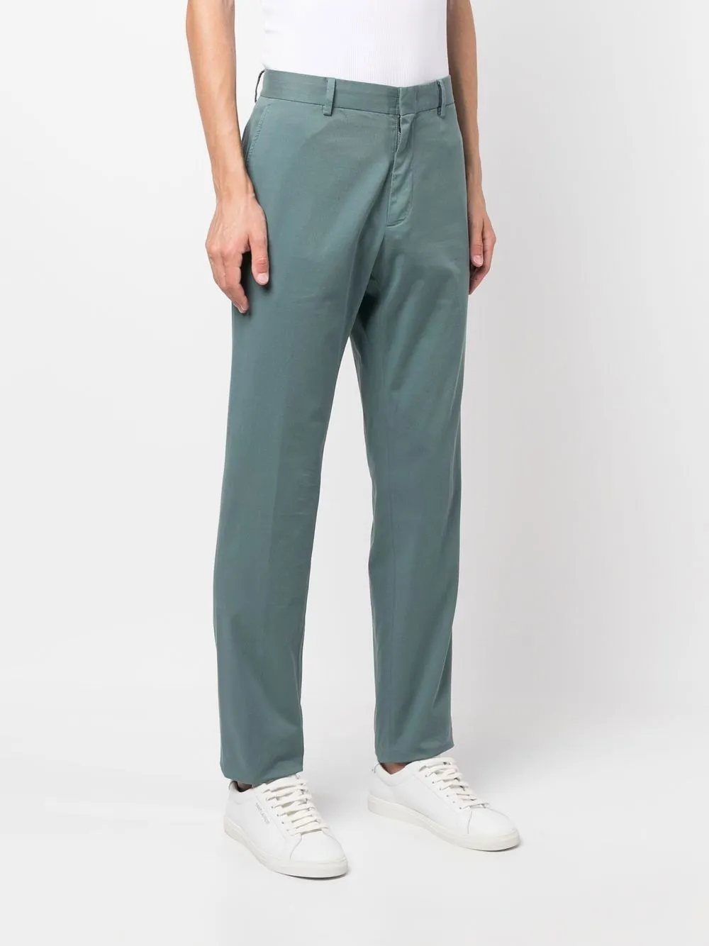 Zegna pressedcrease fourpocket Chinos Farfetch