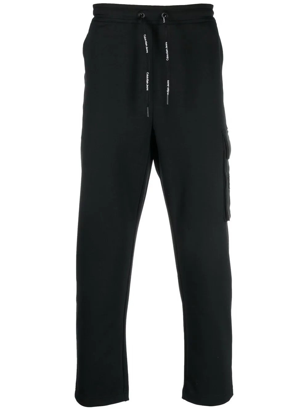 

Calvin Klein Jeans logo-patch track pants - Black