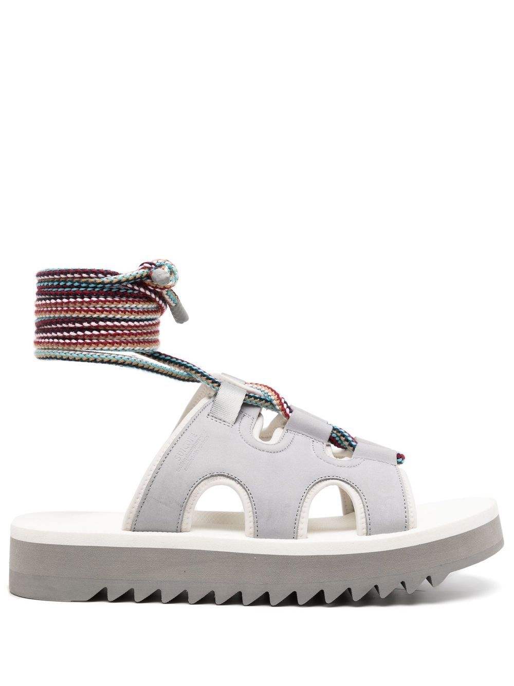 Suicoke Sandalen Mit Dicker Sohle In Grey