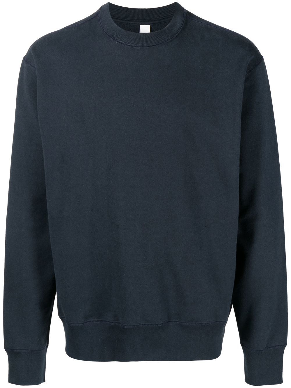 Shop Suicoke Crew Neck Pullover Sweatshirt In Blue