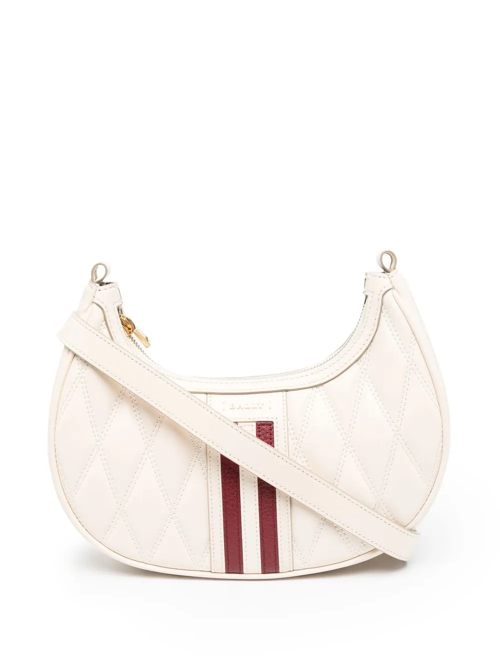 

Bally quilted leather shoulder bag - Neutrals