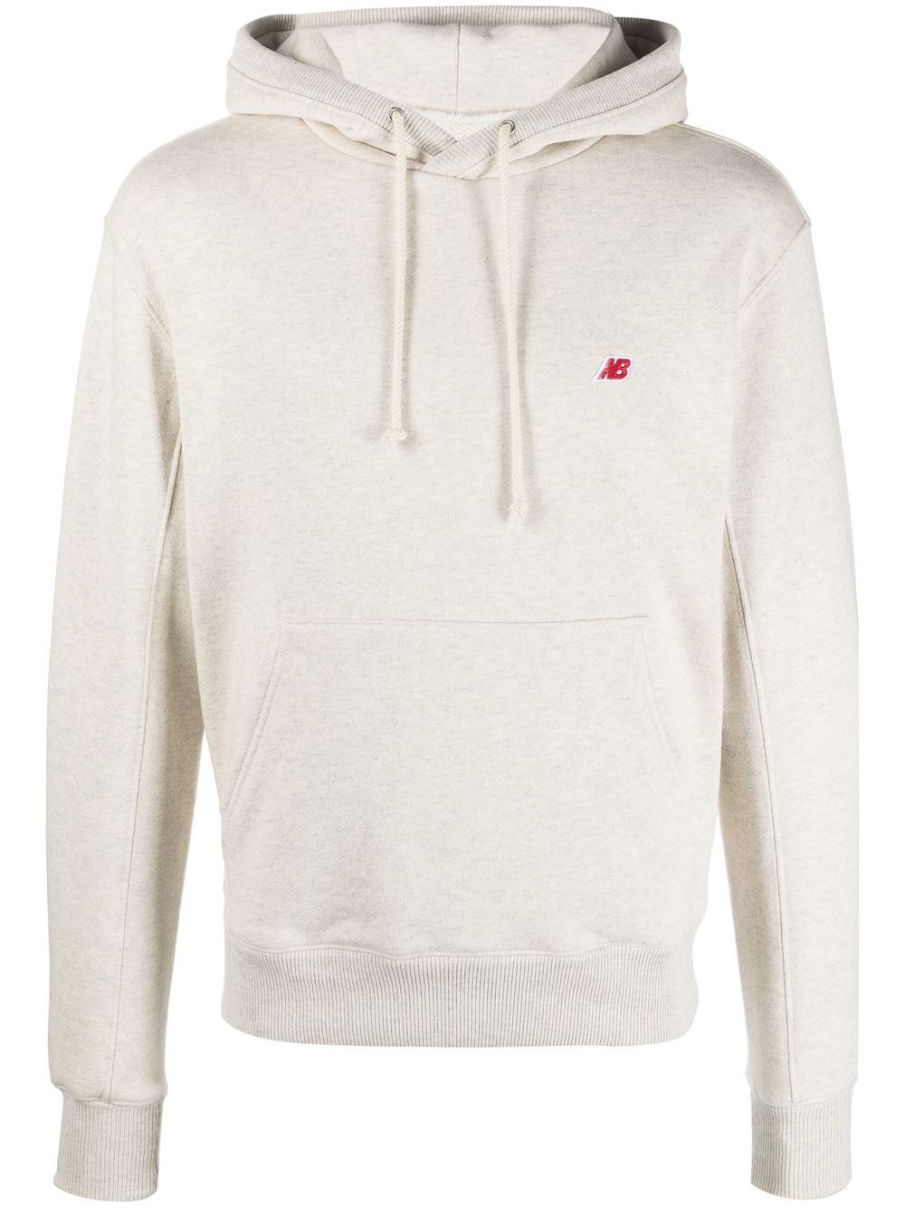 

New Balance hoodie con parche del logo - Neutro