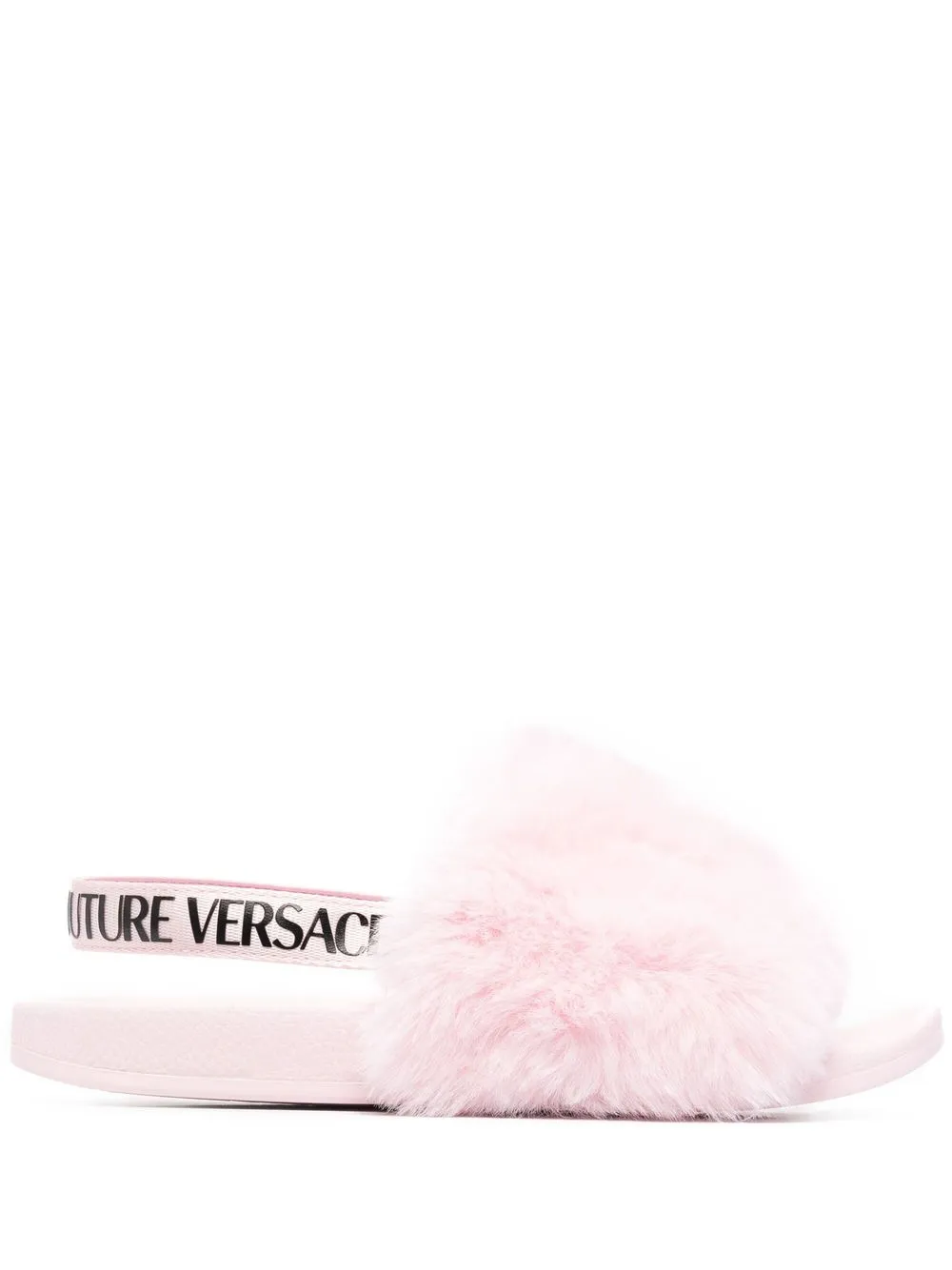 

Versace Jeans Couture flip flops con logo - Rosado