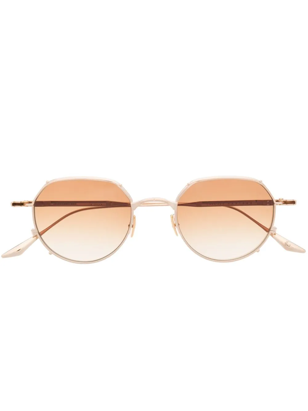 

Jacques Marie Mage round-frame sunglasses - Gold