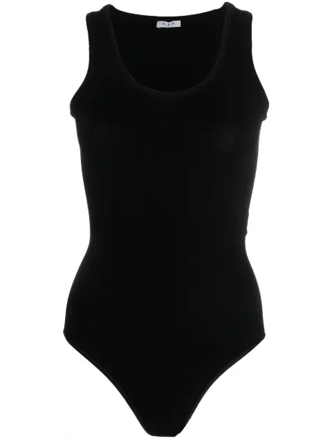 Alaïa racerback knitted tank top