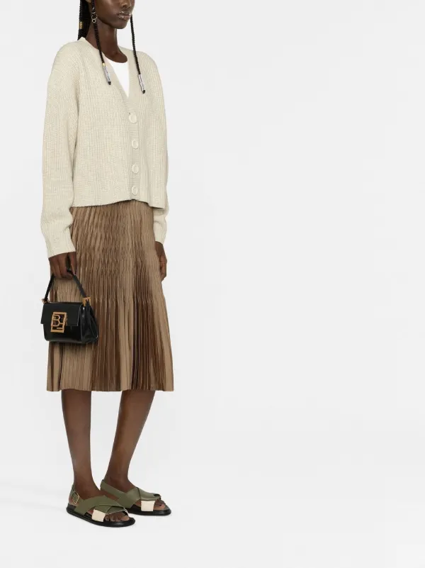Patchwork Straight Sweater by See by Chloé | Rent the Runway