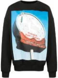 BLUE SKY INN graphic-print cotton sweatshirt - Black