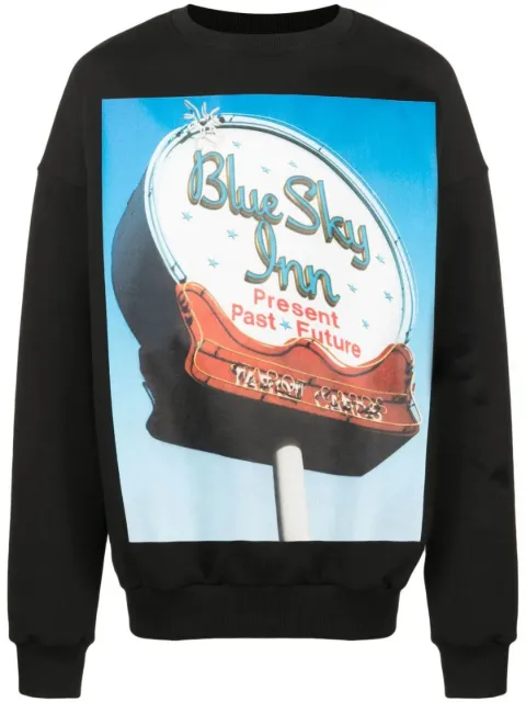 BLUE SKY INN sudadera con estampado gráfico