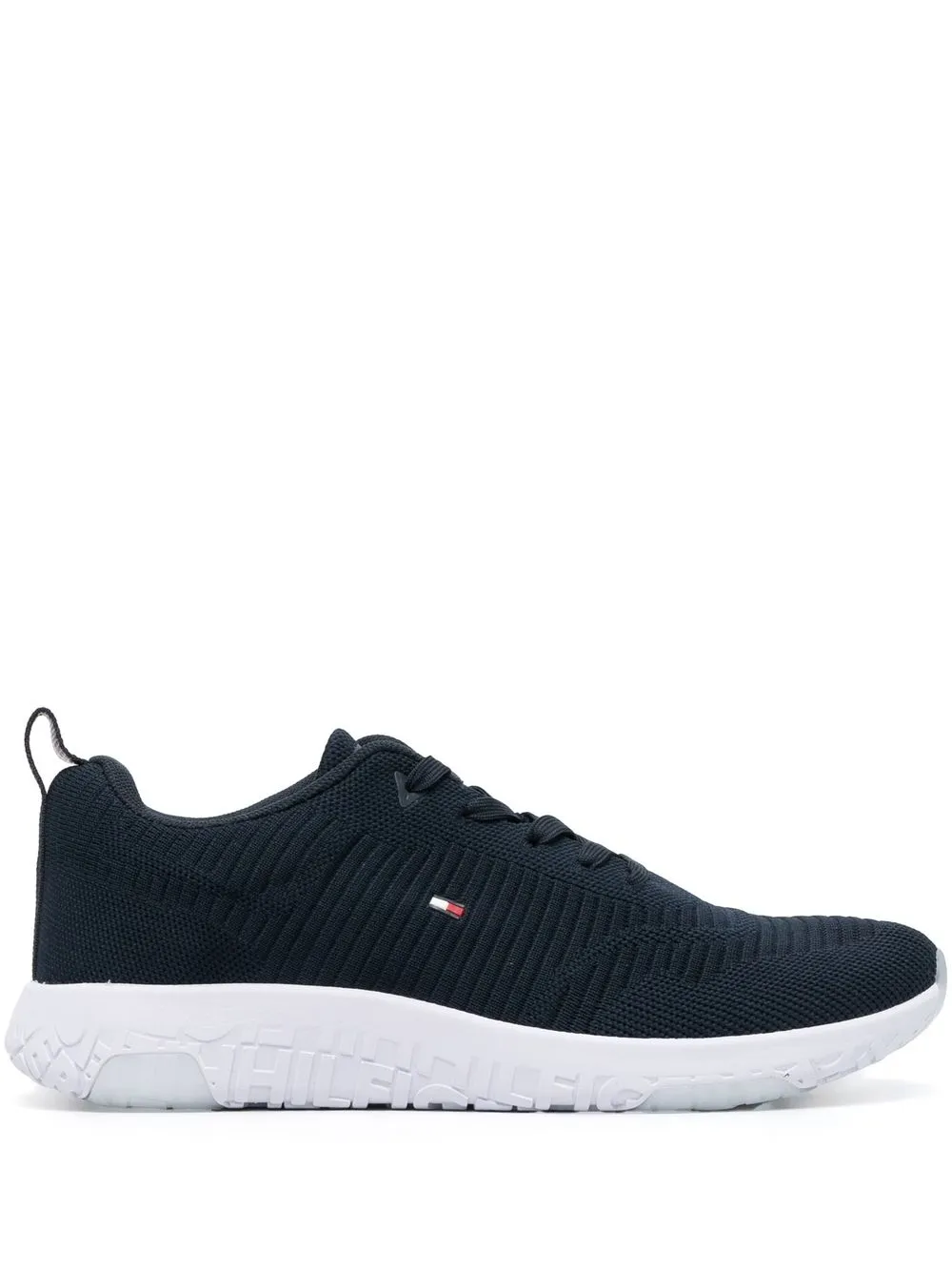 

Tommy Hilfiger tenis texturizados de canalé - Azul