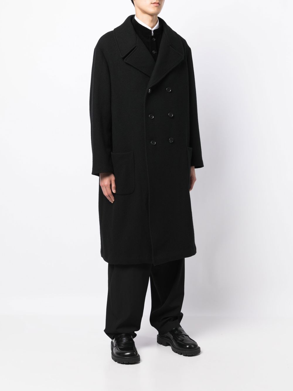 Yohji Yamamoto Beginning Of The Third Age single-breasted Coat