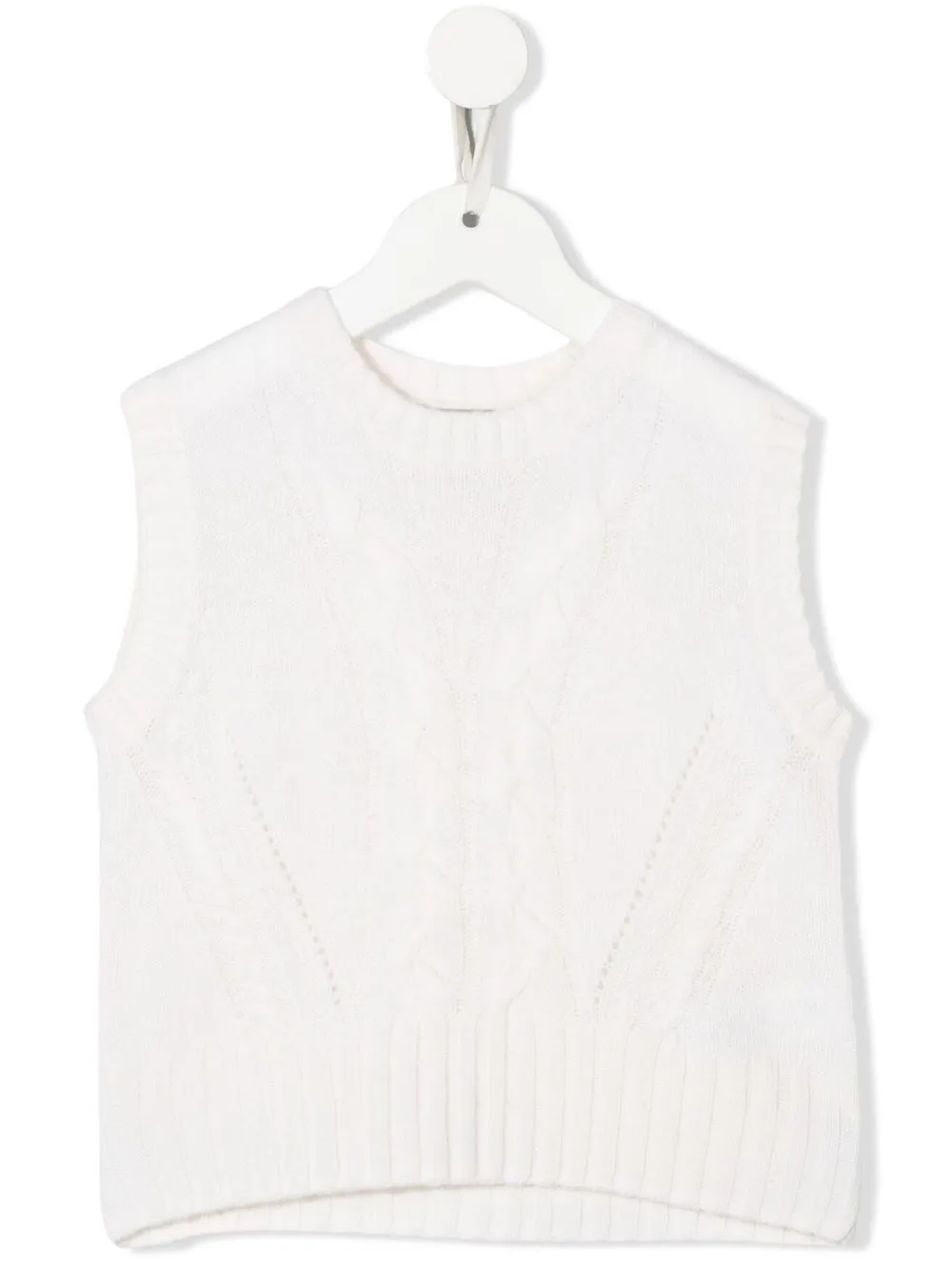

Il Gufo virgin-wool sweater vest - Neutrals