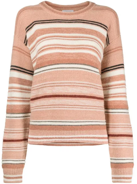 See by Chloé horizontal stripe-pattern jumper